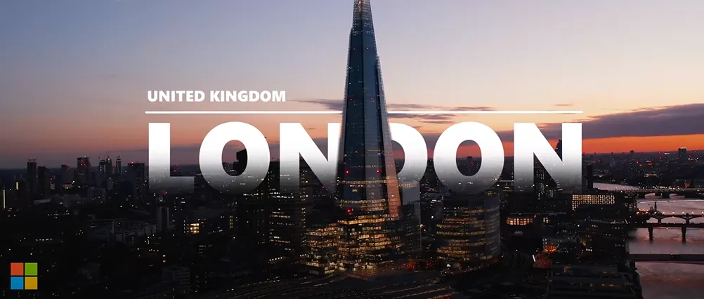 Microsoft Copilot London Video Homescreen