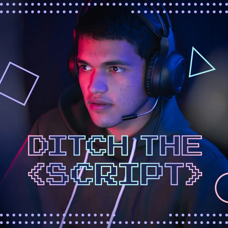 Ditch the script cover 