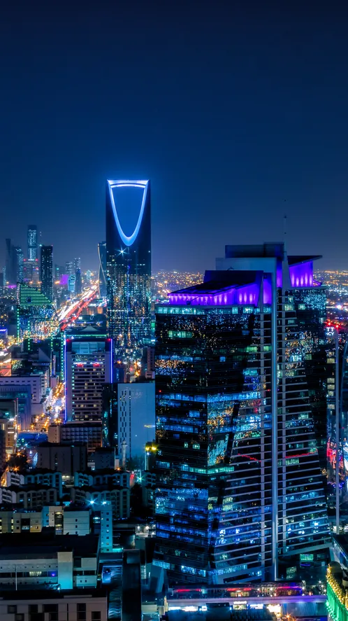 Riyadh at night